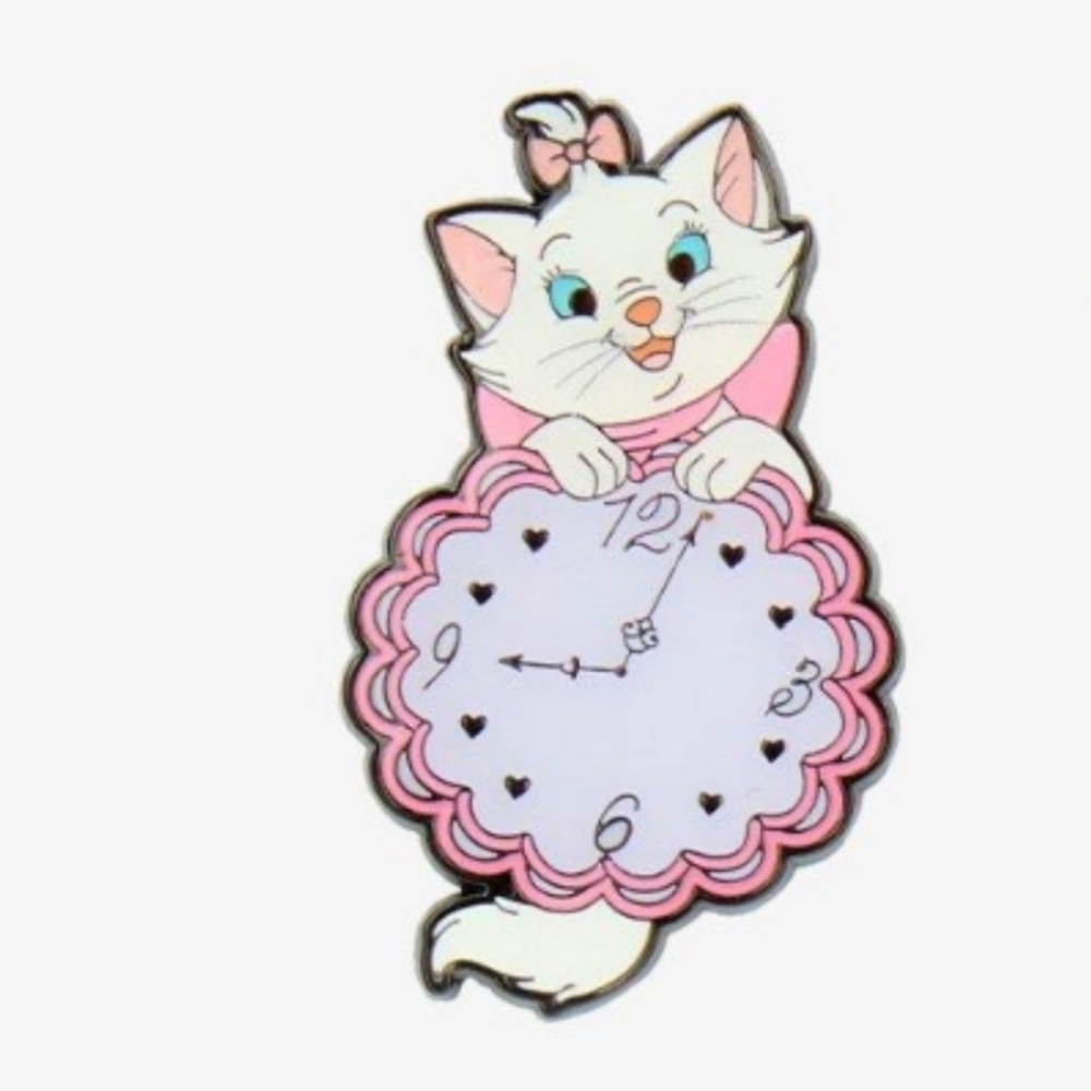 Loungefly Disney Cats Wall Clock Blind Box Enamel Pin Marie Cat